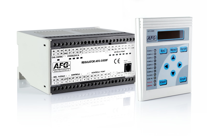 STEROWNIK HYDROFOROWY AFG-3000F : AFG Elektronika Przemysłowa